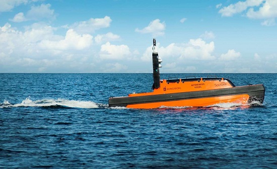 TASA le compra a Kongsberg el vehículo marítimo no tripulado Sounder USV