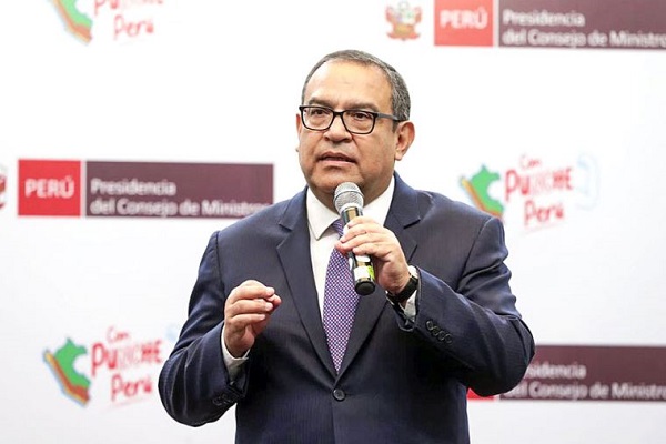 Premier Alberto Otárola anuncia la reorganización de la Policía Nacional del Perú