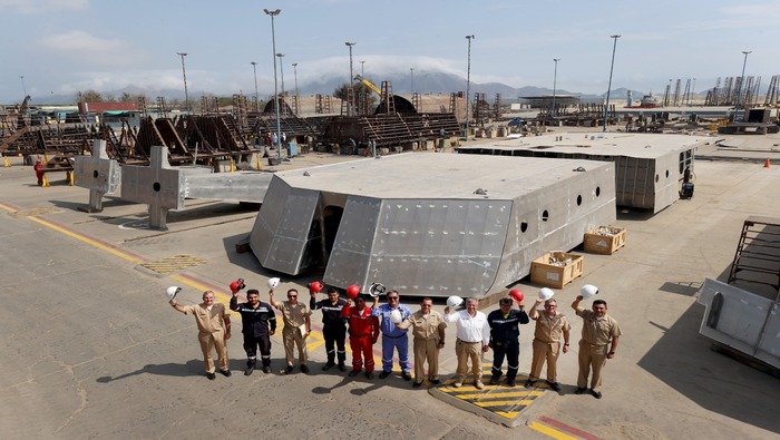 SIMA Perú: Construcción de las patrulleras marítimas PGCP-50 número 7 y 8 al 21%