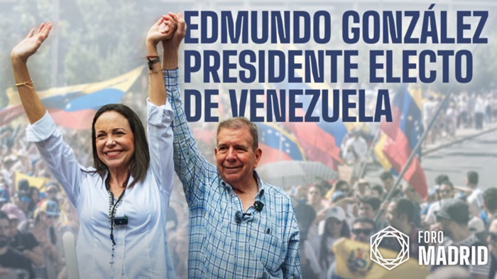 Foro Madrid: “Edmundo González es el presidente electo de la República de Venezuela”