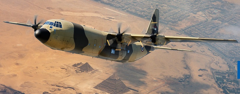 La Fuerza Aérea de Egipto pronto a adquirir dos transportes aéreos C-130J-30 Súper Hércules