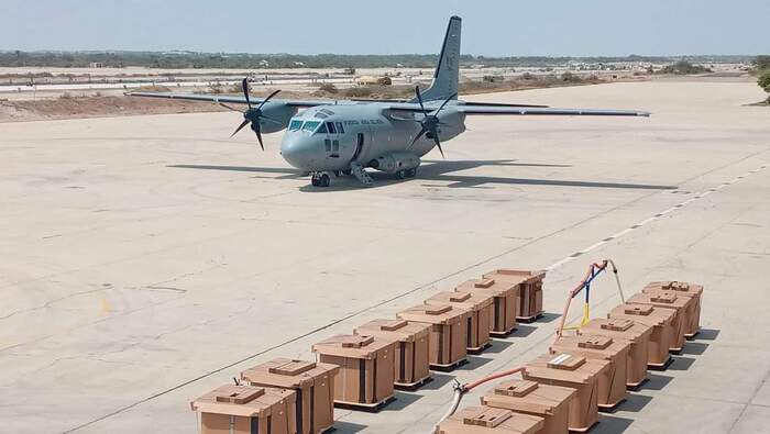 Dos C-27J Spartan y dos Mi-17 de la Fuerza Aérea del Perú apoyan a Ecuador en la extinción de incendios forestales