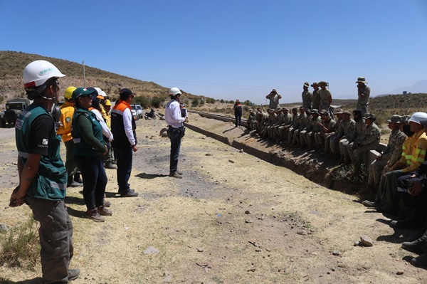 Serfor capacitó a comunidades campesinas y nativas a responder ante incendios forestales en Perú