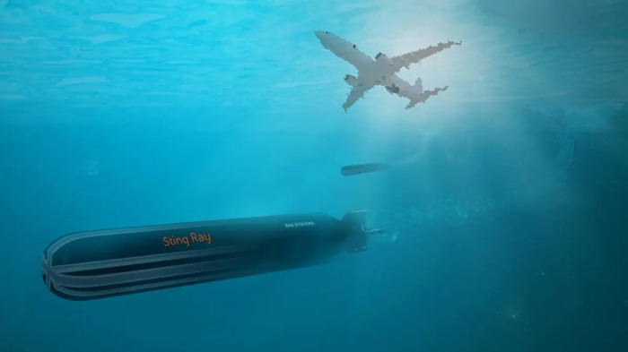 BAE Systems modernizará el torpedo ligero Sting Ray