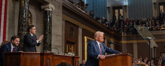 Puntos resaltantes del discurso ante el Parlamento del Presidente de EEUU, Donald Trump