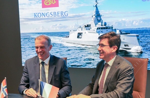 Kongsberg y Naval Group se asocian para desarrollar, producir y comercializar juntos productos en el mercado internacional