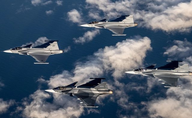 Saab: La filosofía de la guerra electrónica en el caza Gripen E